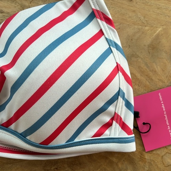 Modcloth x Barbie The Americana Dream Bikini Top Size XL - Picture 4 of 6